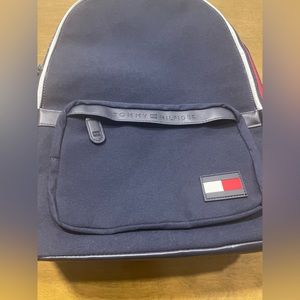 Tommy Hilfiger Backpack navy blue. Used once only. In great condition!